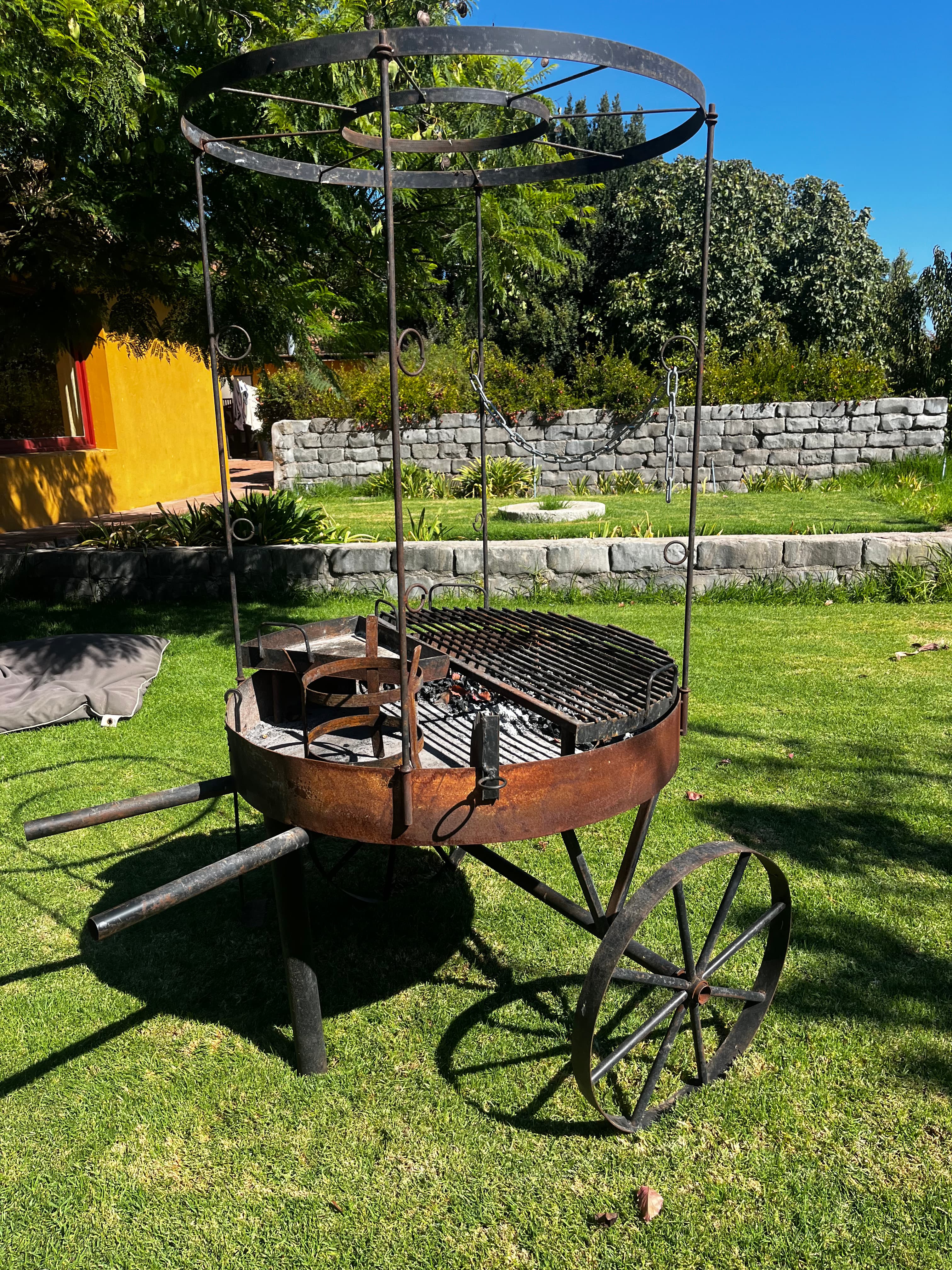 Parrilla Forja vista frontal