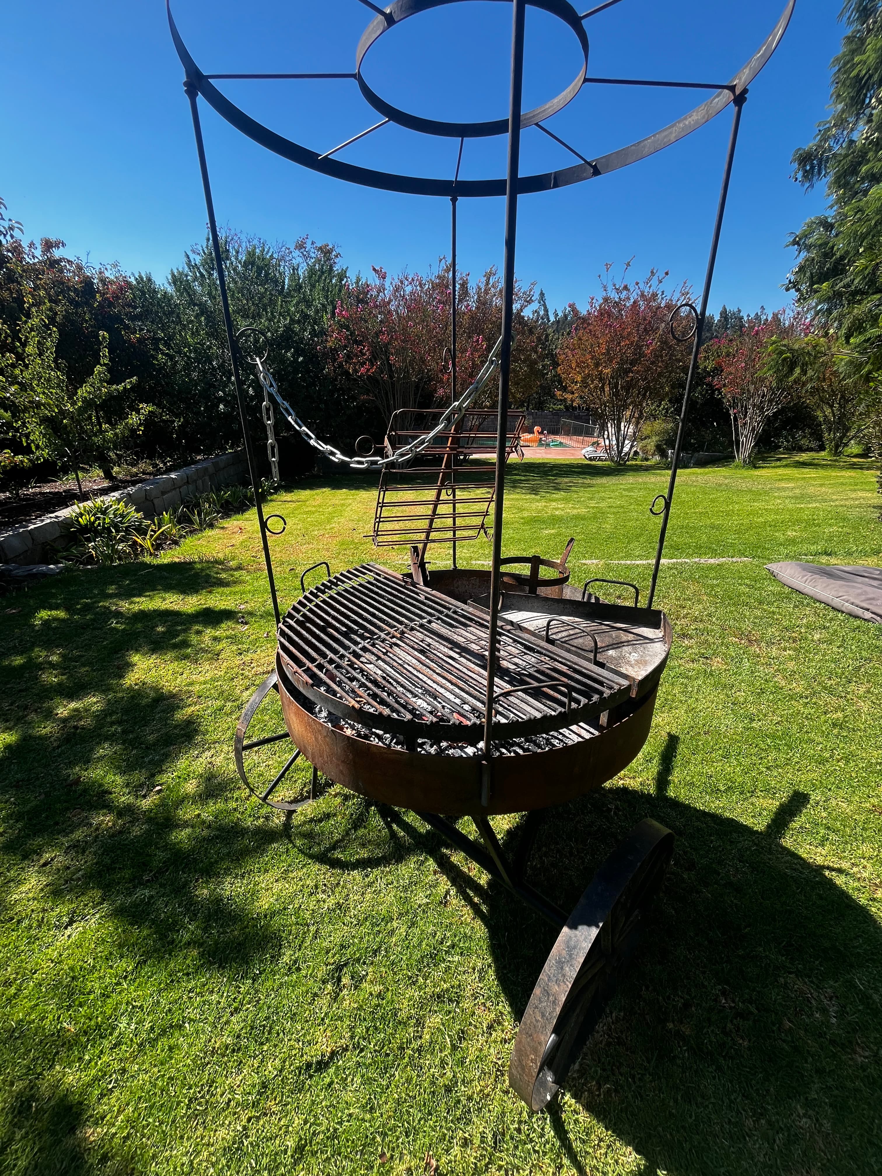 Torre colgante frontal